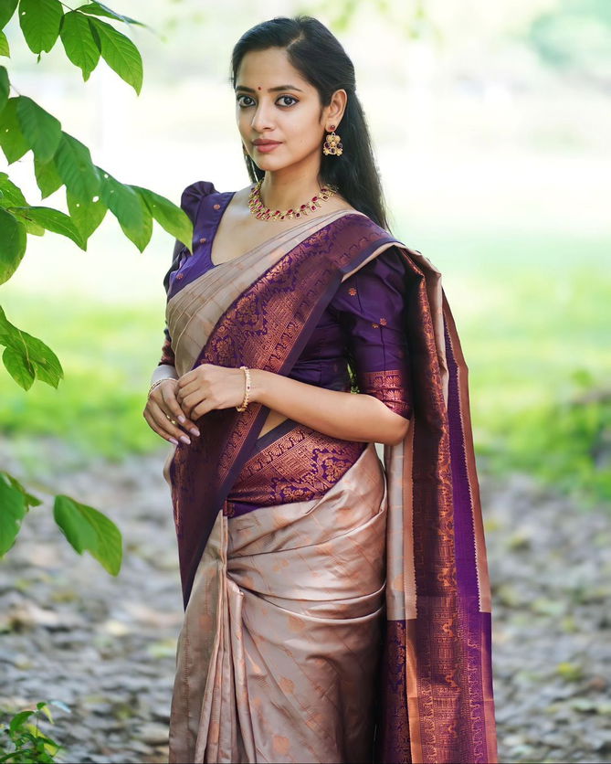 Tejaswini By Aab Art Silk Jacquard Border Wedding Wear Saree Wholesale Online